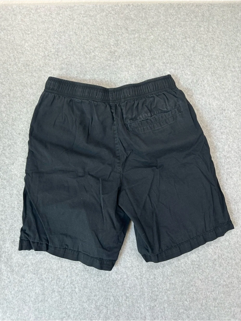 Old Navy Above Knee Black Twill Pull-On Shorts for Boys XXL